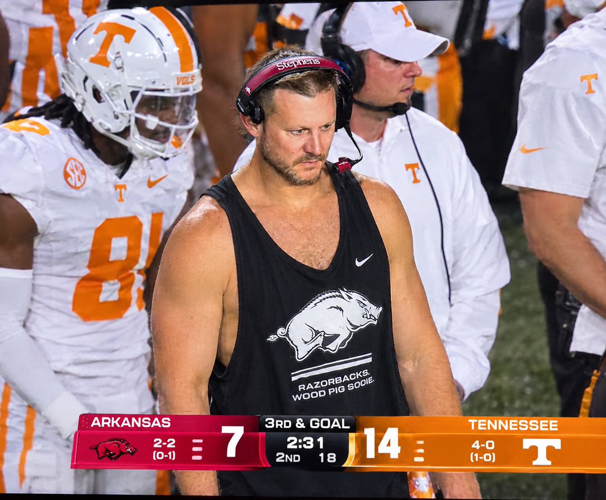 magicwhiptx's tweet photo. Ryan Silverfield this weekend against Tennessee probably https://t.co/VBTPSlQZoU