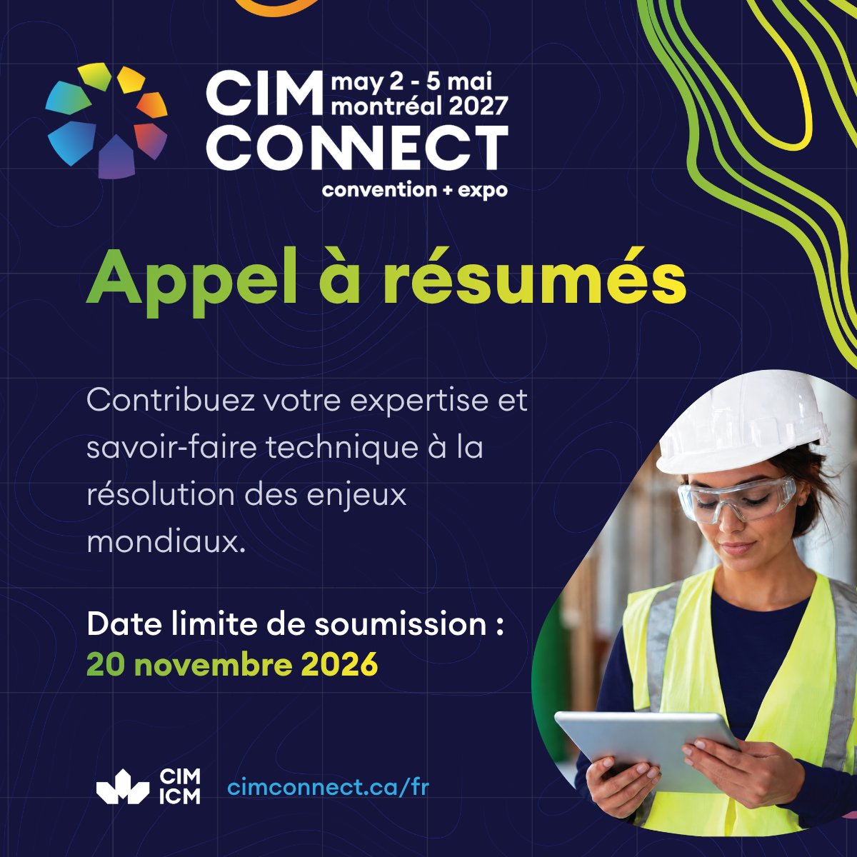 CIM_ICM's tweet photo. Have an operational insight, technical innovation, case study or industry perspective worth sharing? Help shape the CIM CONNECT 2027 Technical Program. Submit your abstract by November 20.
https://t.co/1diQnjoPWn
#CIMevents #CIMCONNECT #Mining #CallforAbstracts https://t.co/0nZtCh6sIU
