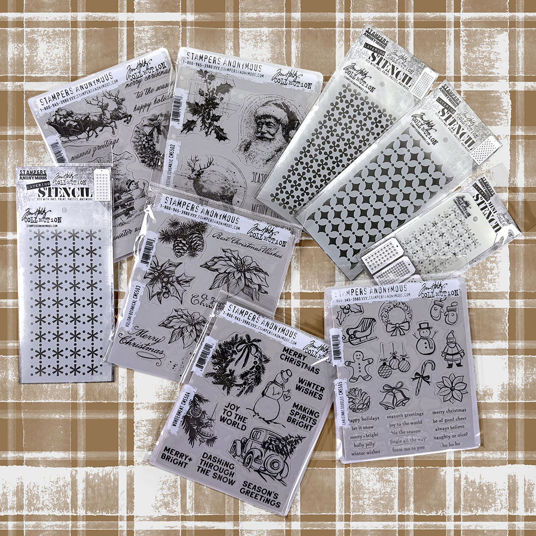 stampers_anon's tweet photo. 🎄✨ NEW @tim_holtz — 3 bundles of holiday magic!

❤️ Everything Bundle for holiday creativity from start to finish
❄️ Stamps Bundle with all 4 cling sets full of Christmas charm
🌟 Stencils Bundle with all 4 stencil sets for festive backgrounds

#timholtz #stampersanonymous https://t.co/9VKi66p9Yh