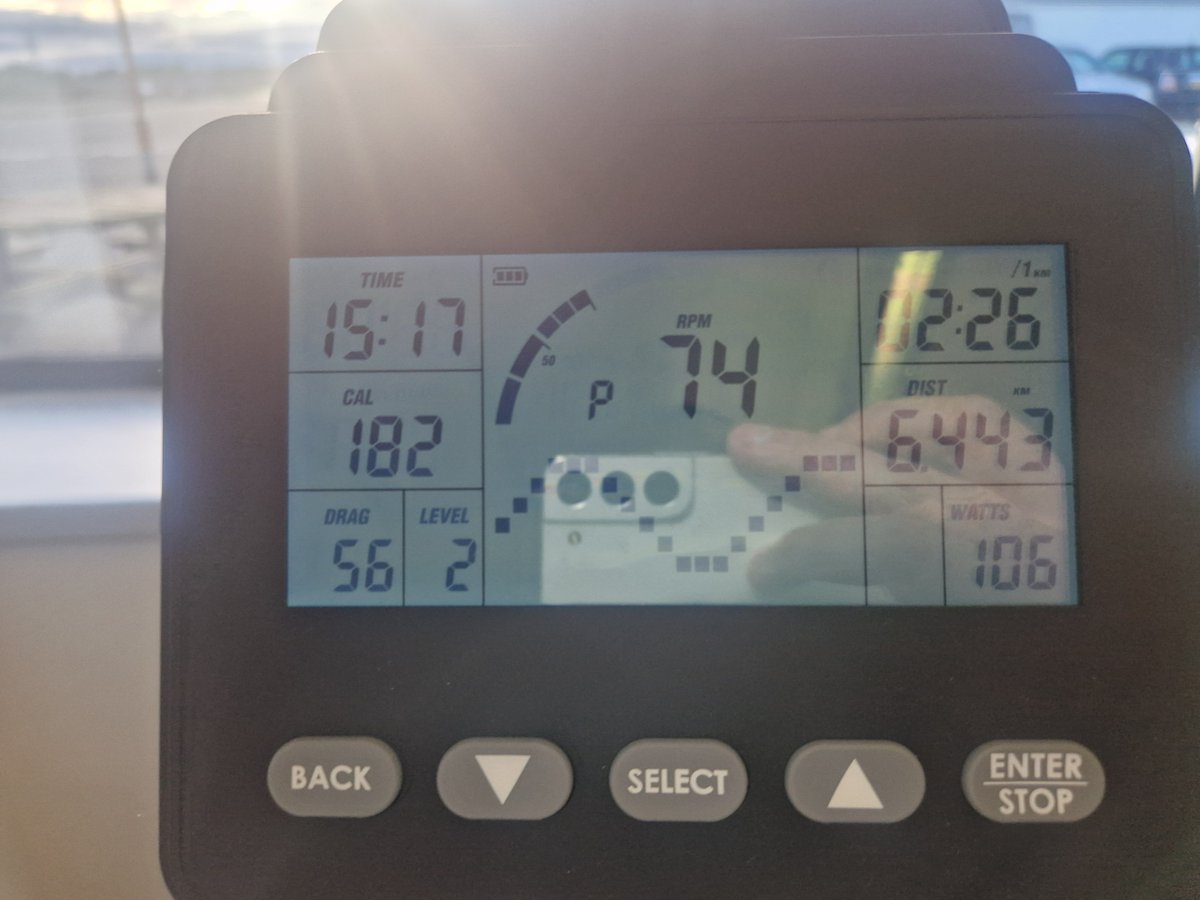 benji_squared's tweet photo. Miles4Missions Day 5 - A nice easy one today, only 4 miles (or 6.44km), nothing a 15-minute jaunt on the exercise bike couldn't solve!

https://t.co/f33JnVZS51 https://t.co/bZeBdJBliz
