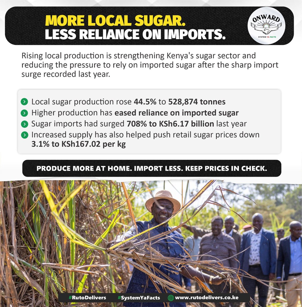 RoseAti84216071's tweet photo. #SugarReformsSuccess
Pesa Mfukon https://t.co/lkX1slARUE