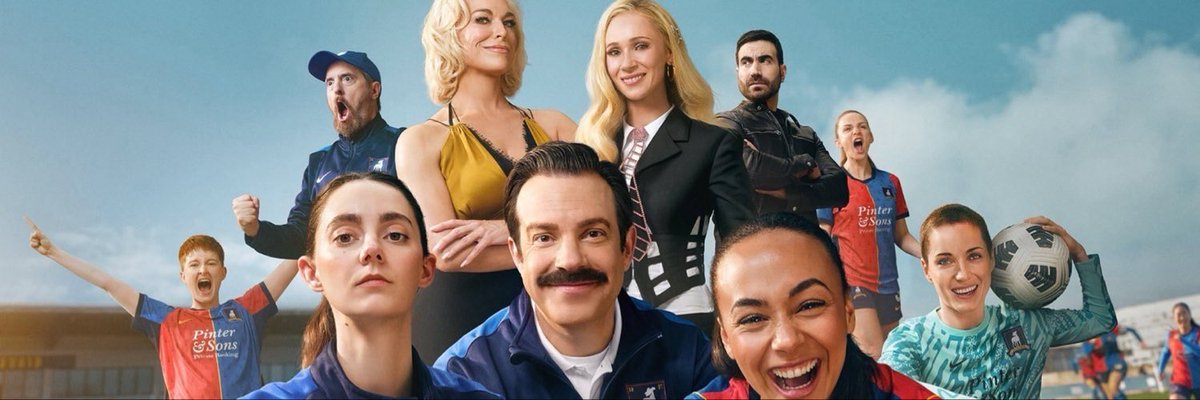 cassie_arn49458's tweet photo. I can’t believe tomorrow is the season finale of Ted Lasso season 4, how did we get here so soon after waiting 1.5 years. Please @AppleTV we need a renewal for season 5!! Thank you!! ❤️💙💛⚽️ https://t.co/oduFeGcL28