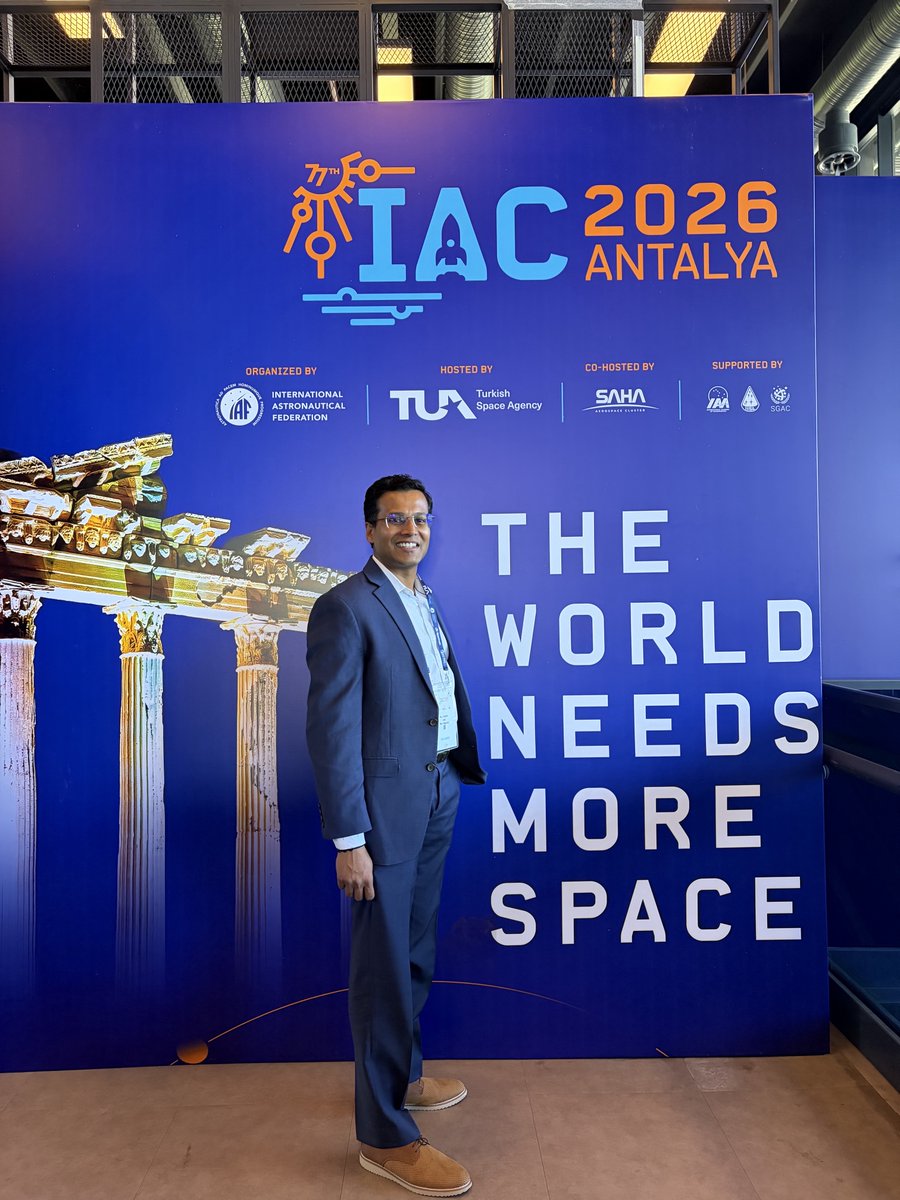 RBCSignals's tweet photo. RBC Signals VP of Enterprise and Spectrum Sales Raj Gadre is on site at IAC 2026! https://t.co/le4twfMjh7