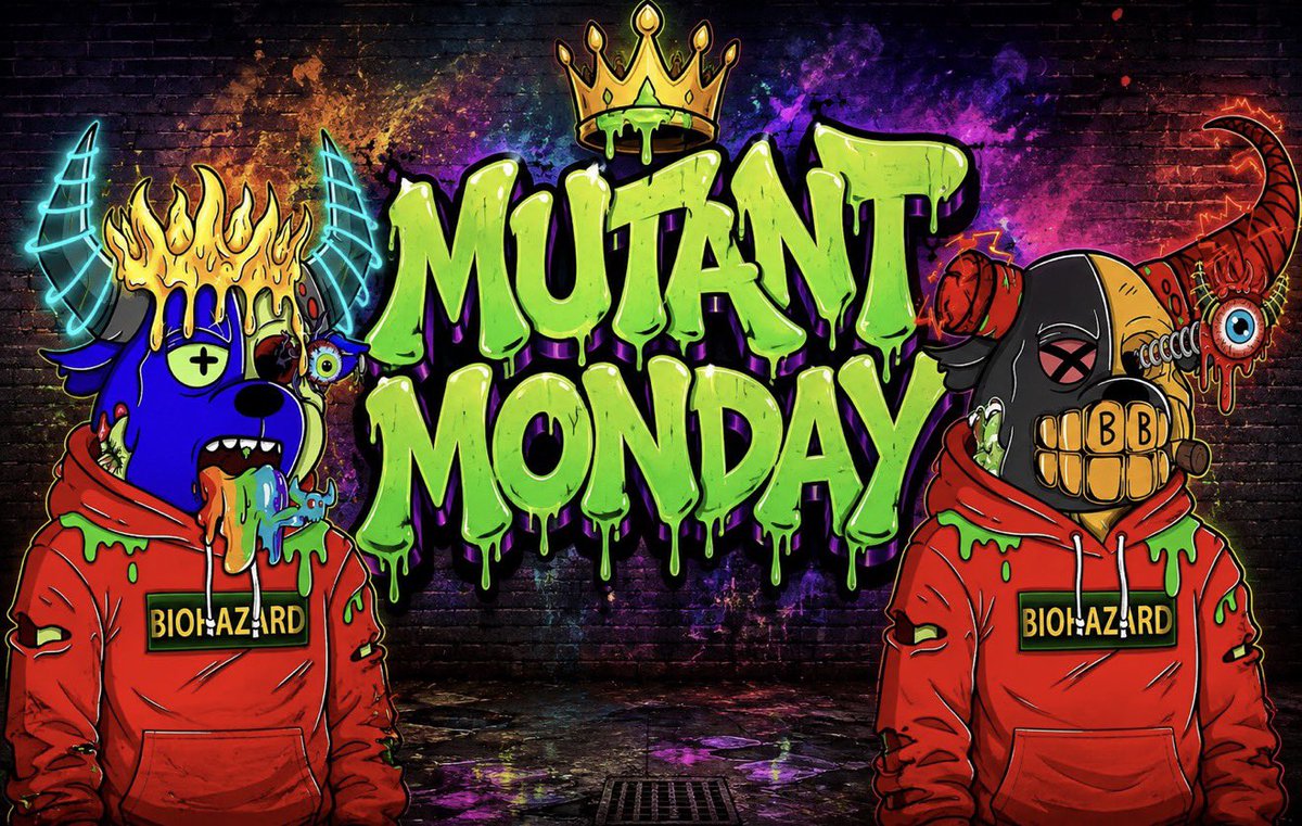 solonchainx's tweet photo. Happy Mutant Monday @BullBearsX 

Drop those mutants 👇 https://t.co/UFSkuCKcwn