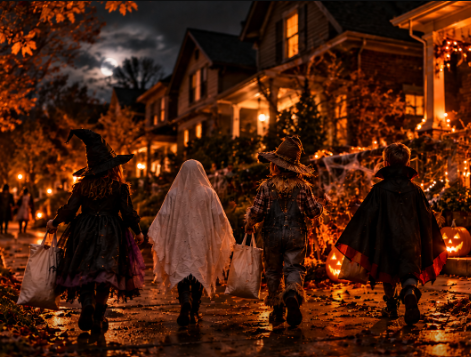 CoinCards's tweet photo. Halloween is creeping closer. 🎃
We all have our own “when we were kids” version of it.

Homemade costumes. Racing around with friends trying to squeeze in one more house. 

Dumping the night’s haul all over the floor afterward to see what you got, what you were keeping and what was up for trade.

However you remember Halloween, get ready to have some fun with it this year. 🧡
