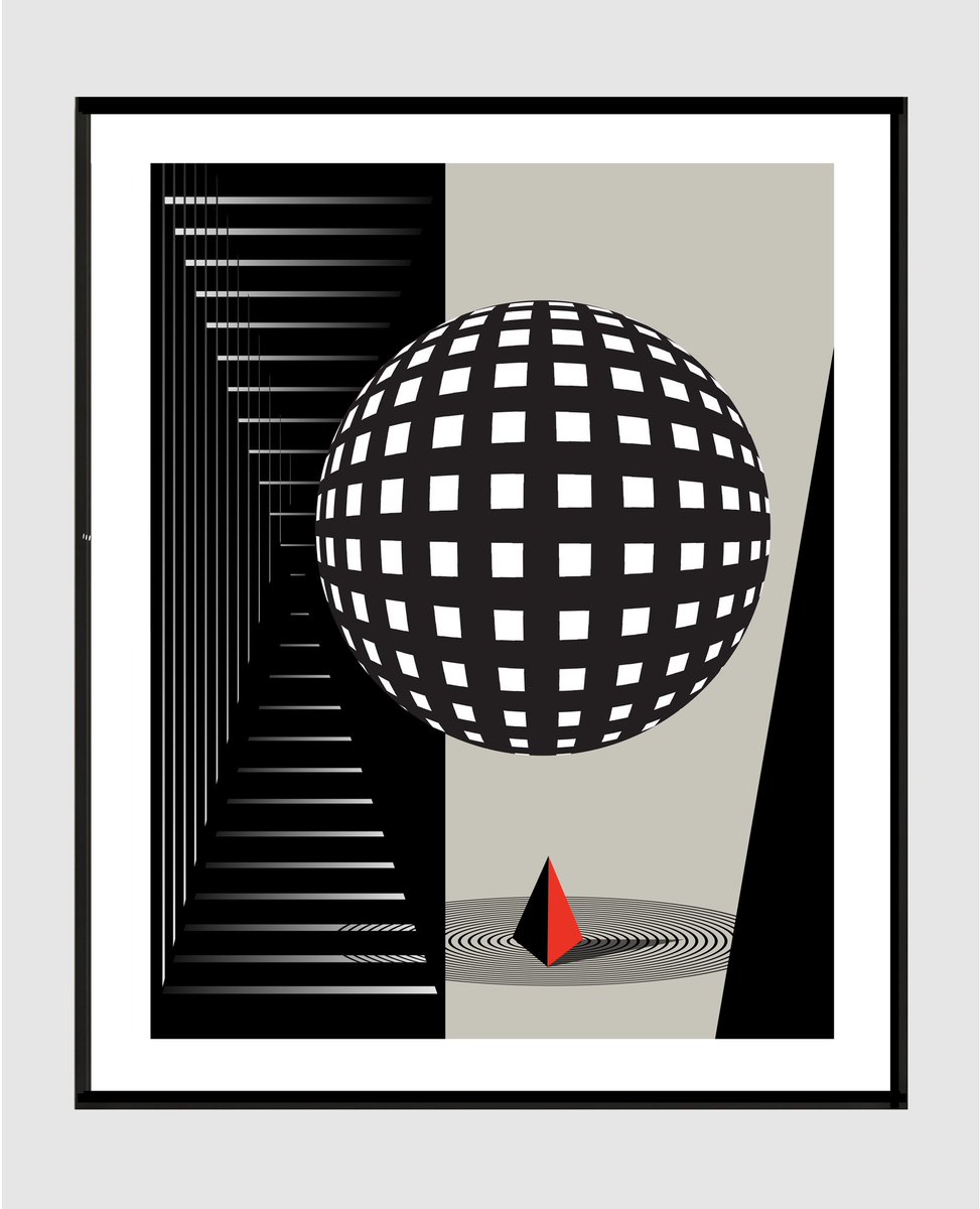 vivian_gallery's tweet photo. Todayâs my Signature Sphere #24
âSphere of Checkersâ
The sphere is a world. My world is a sphere.
#NFT #SphereArt #AbstractArt #VivianGallery https://t.co/s4iRTT5b8J