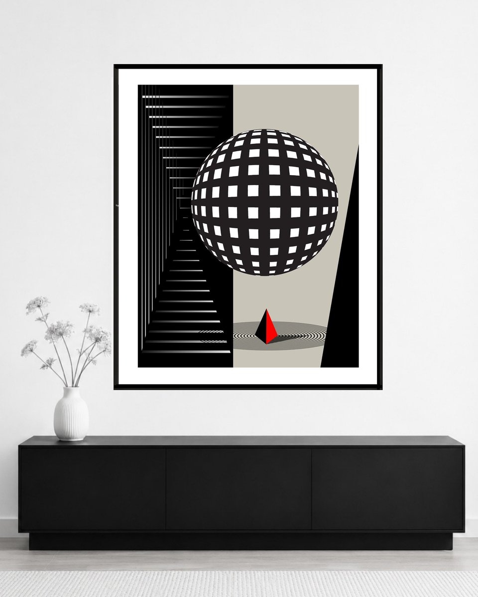 vivian_gallery's tweet photo. Todayâs my Signature Sphere #24
âSphere of Checkersâ
The sphere is a world. My world is a sphere.
#NFT #SphereArt #AbstractArt #VivianGallery https://t.co/s4iRTT5b8J