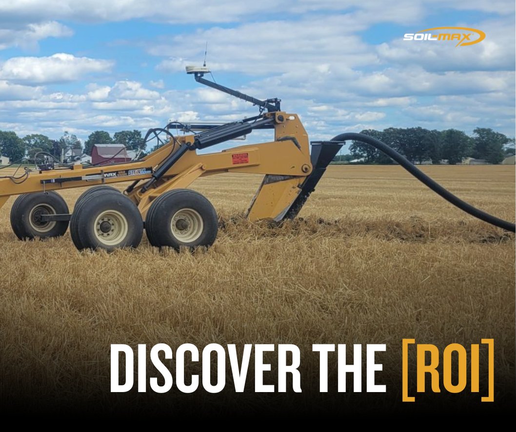 soilmaxdotcom's tweet photo. Farm budgets are tighter than last year's jeans. Soil-Max can help.

See how DIY tile equipment can pay off for you.
🔗 https://t.co/1MYKC57gLs https://t.co/Dp0bQrxPtv