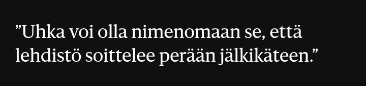 Simon_Elo's tweet photo. Toimittajatkin ovat siis pelottavia. 🤔
https://t.co/L5XZikjGUl #politiikka https://t.co/64iM6D16Q1