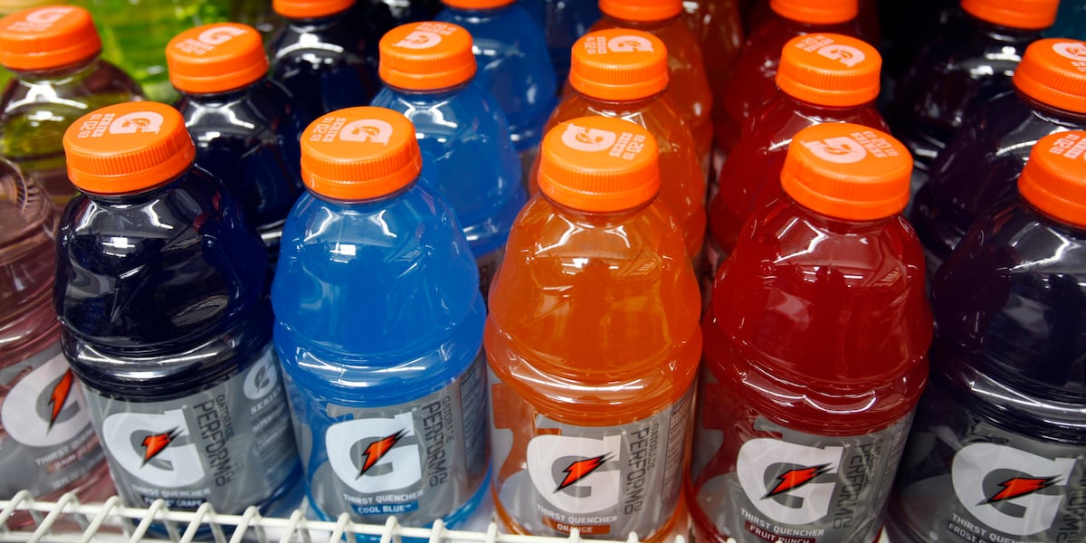 ktivnews's tweet photo. Gatorade recalls certain flavors nationwide. Here’s why https://t.co/VFKGf2YZKR