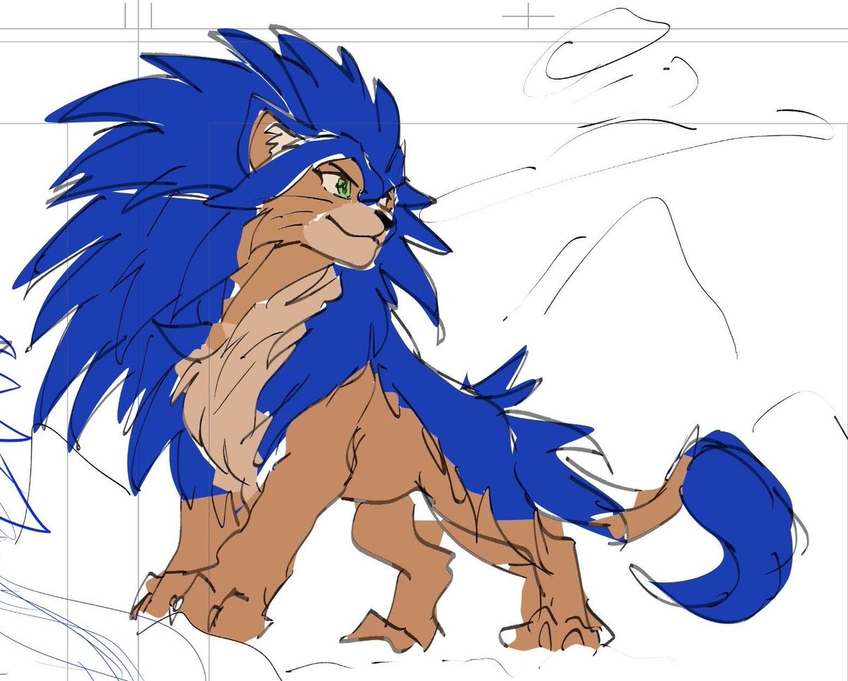 HedgehoG__blue tweet picture