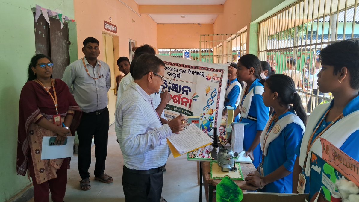 balugaonhs1949's tweet photo. School Level Science Exhibition
#SchoolLevelScienceExhibition
#ScienceExhibition
#ScienceForStudents
#YoungScientists
#ScienceAndInnovation
#InnovationInEducation
#LearningByDoing
#STEMEducation
#StudentInnovation
#ScienceProjects
#FutureScientists
#PMSHRI
#PMShriSchools https://t.co/AU0GTqsxRj