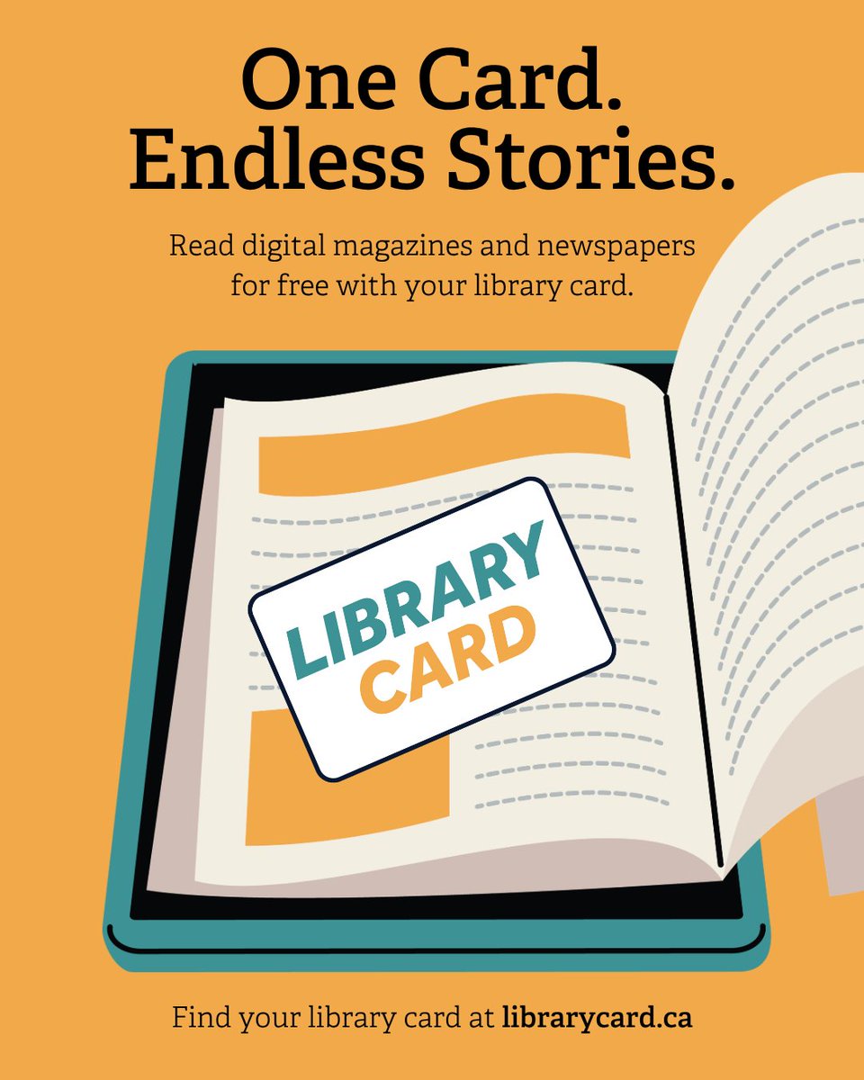 Milton_Library's tweet photo. 📰 Your library card comes with a digital newsstand!

Stay informed and explore thousands of magazines, newspapers and trusted news sources from around the world through our library and PressReader, for free!

Why pay when your library card has you covered? #MPL https://t.co/rzDHbOPDg0