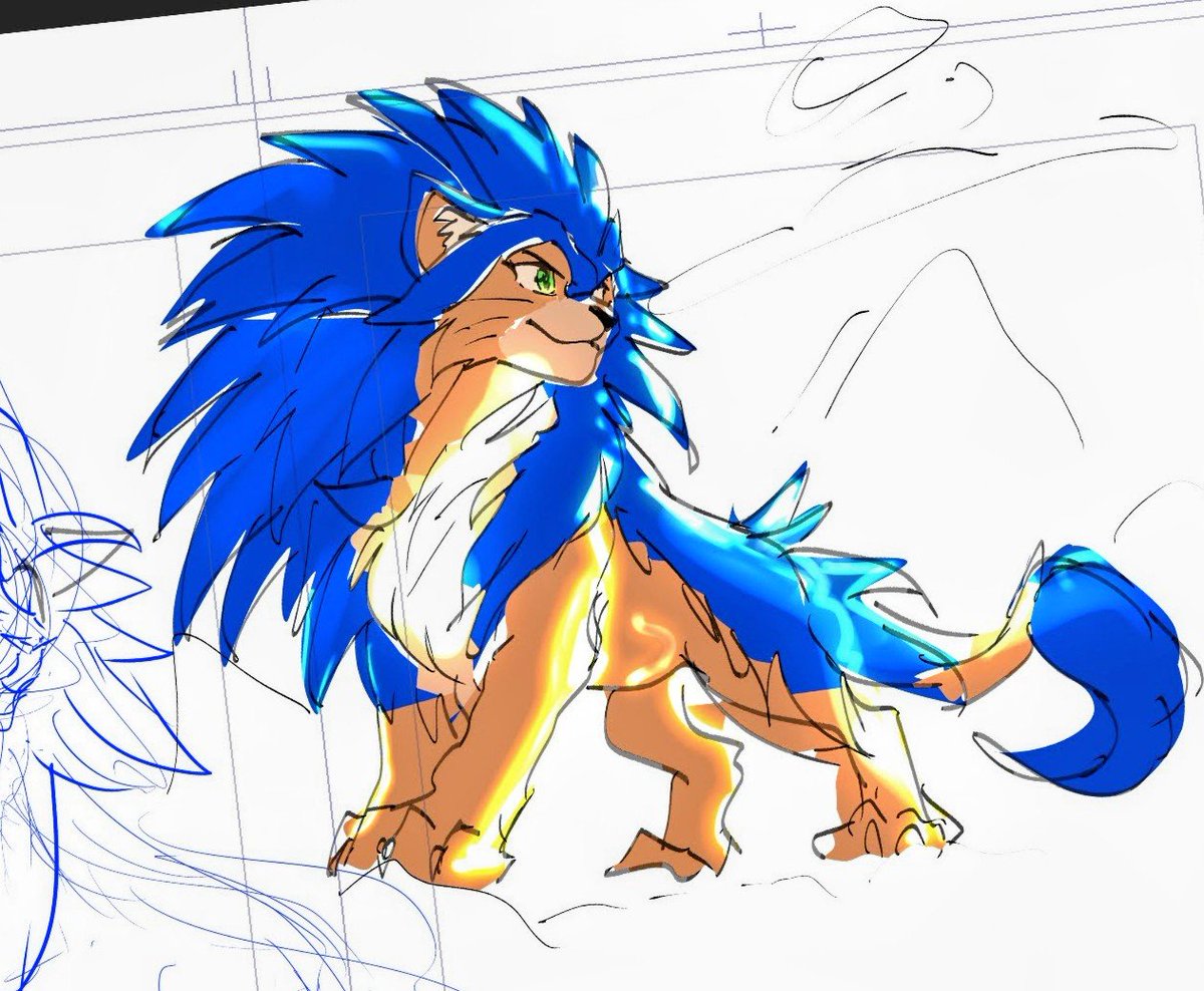 HedgehoG__blue tweet picture