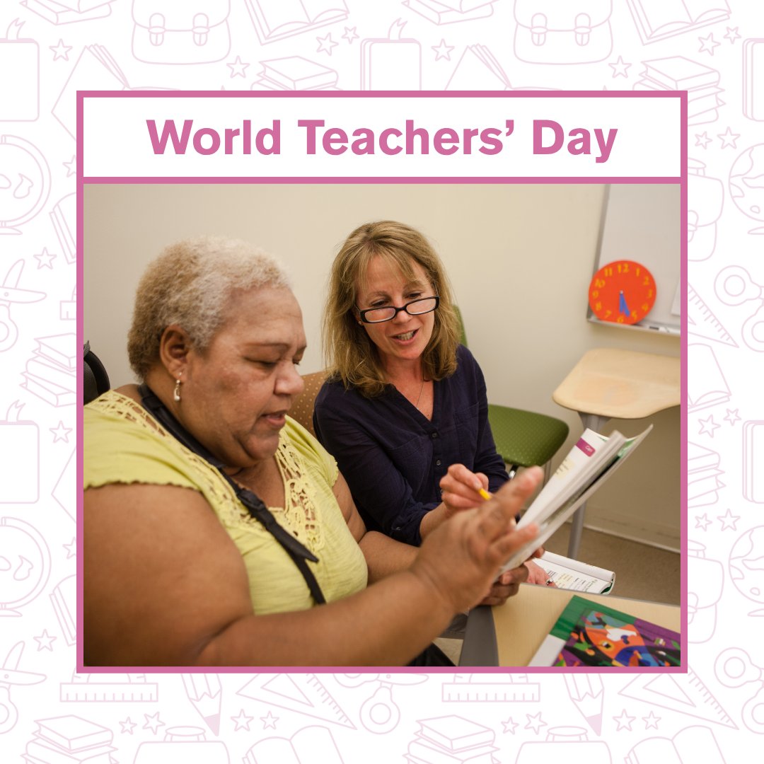 RosiesPlace's tweet photo. We are grateful for the commitment and enthusiasm our volunteer teachers bring to classes in our Women’s Education Center! Each year, they teach hundreds of ESOL students essential language skills. #WorldTeachersDay

Learn how you can join the team: https://t.co/t9rkjG9rLN https://t.co/OWSXQECTW2