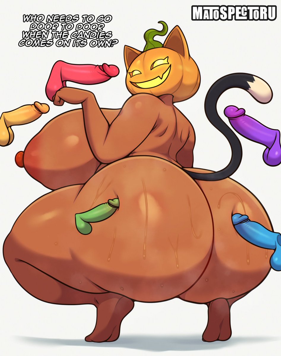 MatoSpectoru's tweet photo. Spice It Up! 🎃🍑💦🫨 https://t.co/M7QAi1cVk9