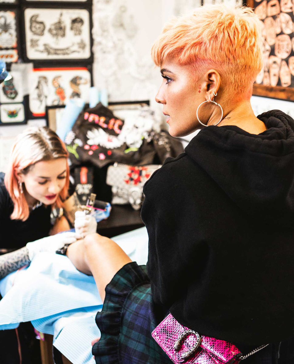 throwbackhals's tweet photo. On this day 6 years ago, October 5th 2018, Halsey talks to NME about Without Me. 

“It’s complicated, because it’s definitely just a standalone single, but it is a part of something new. It’s the first time I’ve put out a song that wasn’t part of a concept record,” https://t.co/WIOg1HmPwK
