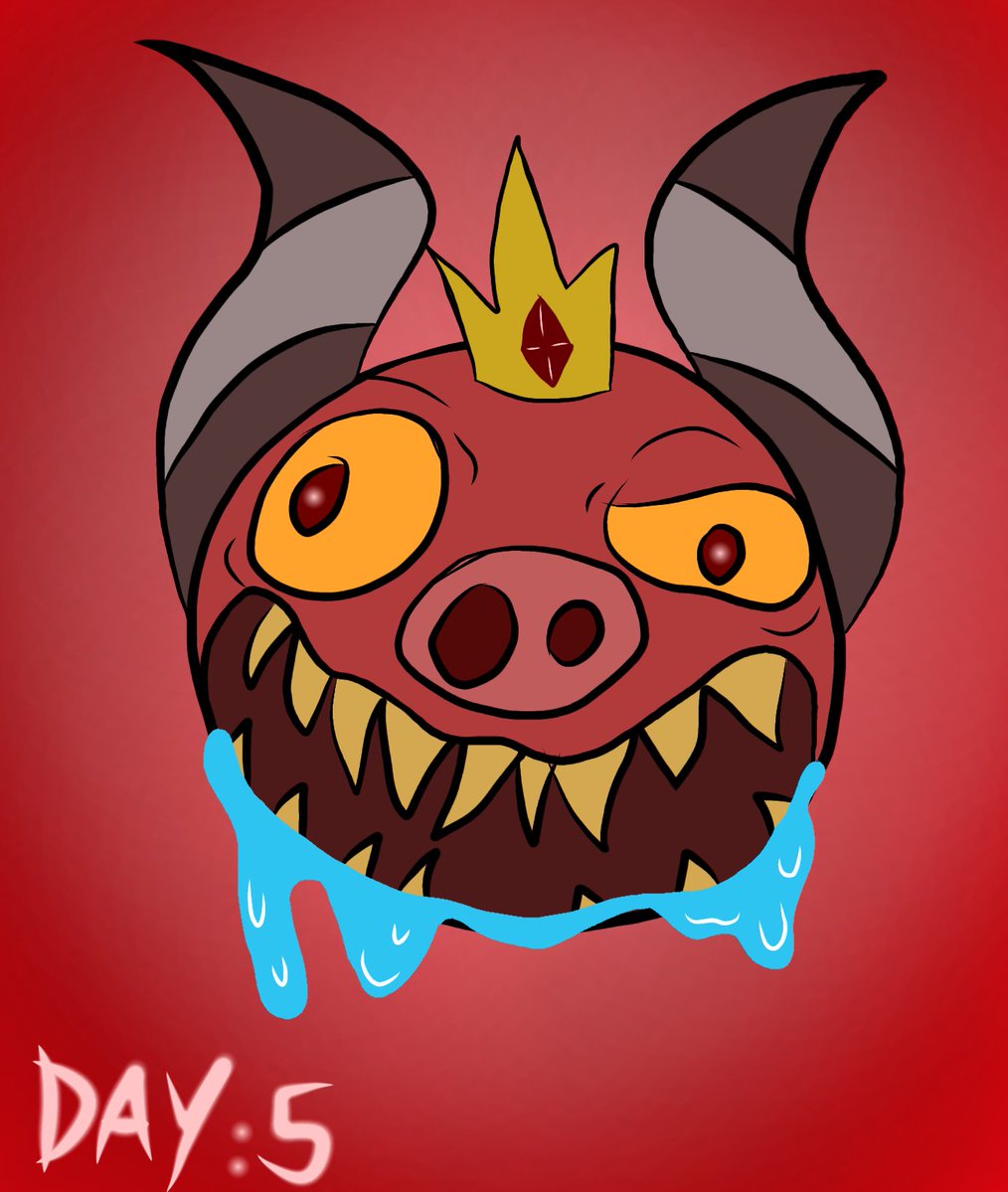 DrVmaxer's tweet photo. Day 5: Gluttony 
#IMPtober https://t.co/lsjDTBTtle