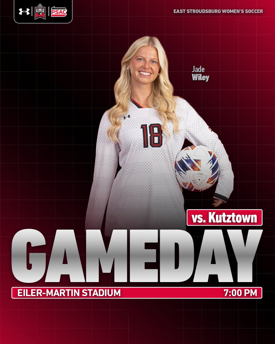 ESUWarriors's tweet photo. Home PSAC action for women's soccer! 🔜

🆚| @ESU_WSoccer vs. Kutztown
⏰| 7:00 p.m.
📍| Eiler-Martin Stadium
🎥| https://t.co/kAjrxCb1FJ
📊| https://t.co/UNfCdqM02L https://t.co/K3tMd6jjbD