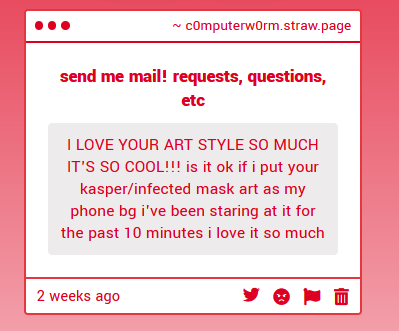 CometDotCom's tweet photo. omg i'm so sorry i didn't see this!! I don't usually get interactions. x_x of course! you never have to credit or ask me if it's for personal use. https://t.co/BfYAvXUePA