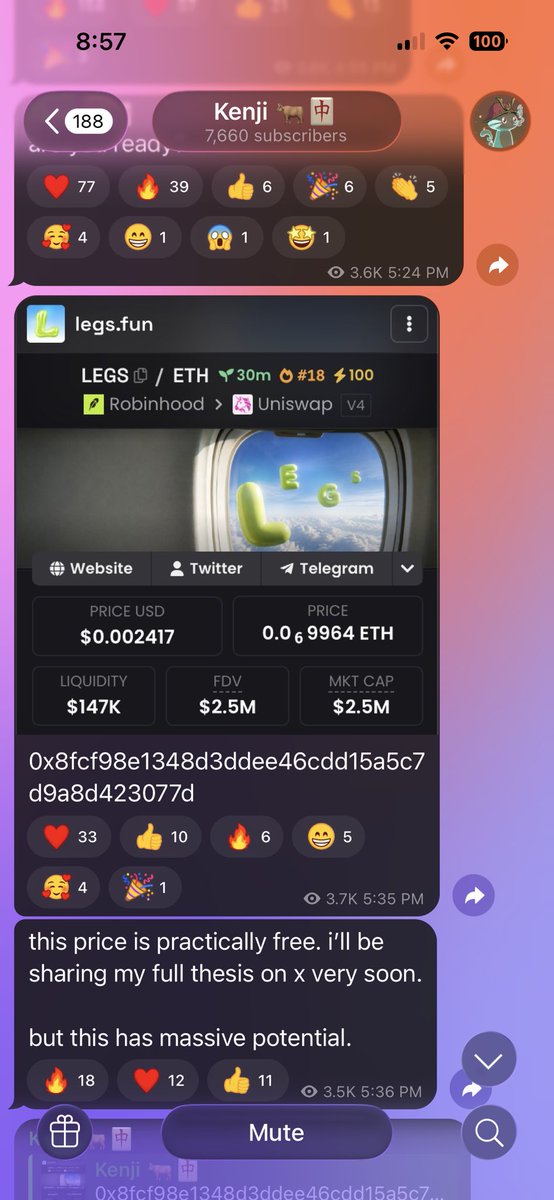 SRJ_Crypto's tweet photo. It’s time to expose @kenji_hl 

Obviously if you’ve been following me you know that @kenji_hl is a serial scammer. 

Let me show you why. 

There’s a pattern with the coins @kenji_hl calls:

$PERK
$DEED
$BELL
$LEGS

Every single one of them has turned into a rug/slow farm.

And if you follow me, you know I was warning about these projects almost immediately after they launched, before most people knew what was happening. 

Yet @kenji_hl continues to gain followers, and somehow continues to have people trusting his calls. 

He already has me blocked but I hope this post finds him. 

RT to spread awareness and to make sure new people in the crypto space don’t fall for his scams. 

And @blknoiz06 you might want to take a closer look at who you’re following. 

Proof 👇