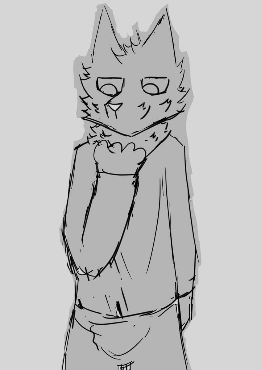 thecatidk's tweet photo. Snifff ~~~~ #furry #furryart #furryoc https://t.co/MYZxfrOpUi