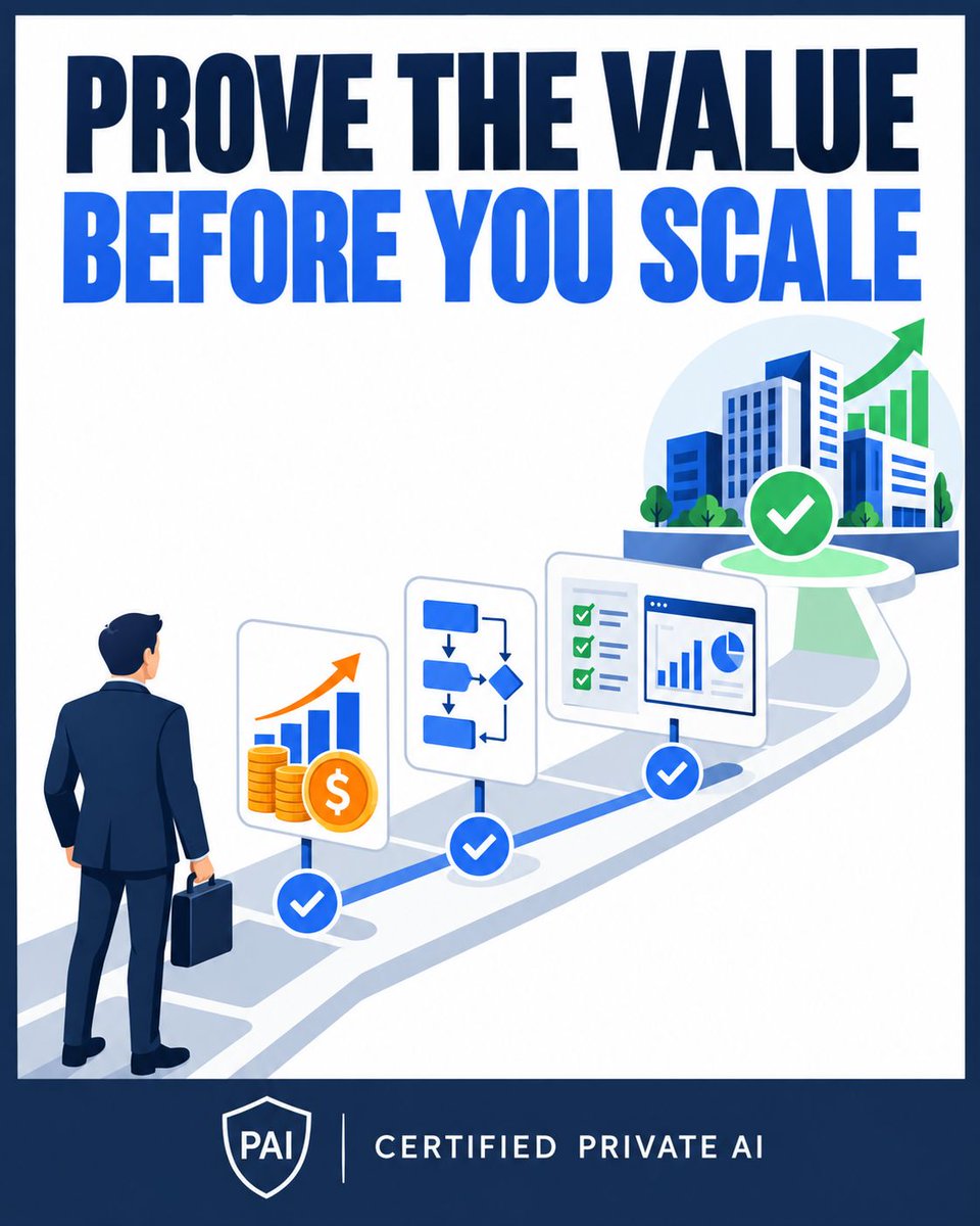 certifiedpai's tweet photo. Where is your business losing money through delay, repetition, rework, or missed opportunities?

That's where the AI conversation begins.

Do not start with the model.
Start with the money, the process, and the evidence.

Get an AI Opportunity Assessment: https://t.co/wMsNB6uDTU https://t.co/TK0KH4gdHF