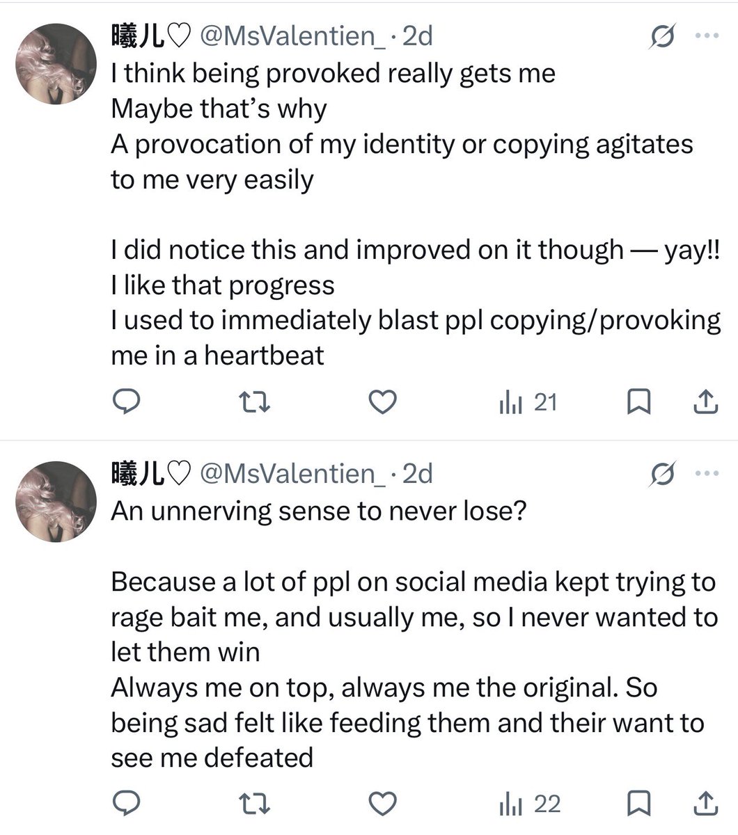 MsValentien_'s tweet photo. Like, this line “being sad felt like feeding them and their want to see me defeated” 

Being seen as sad didn’t mean I was hurt, but it was being SEEN as defeated. So I learnt to protect the image of me than simply feeling how I felt https://t.co/u7G1woXeKG