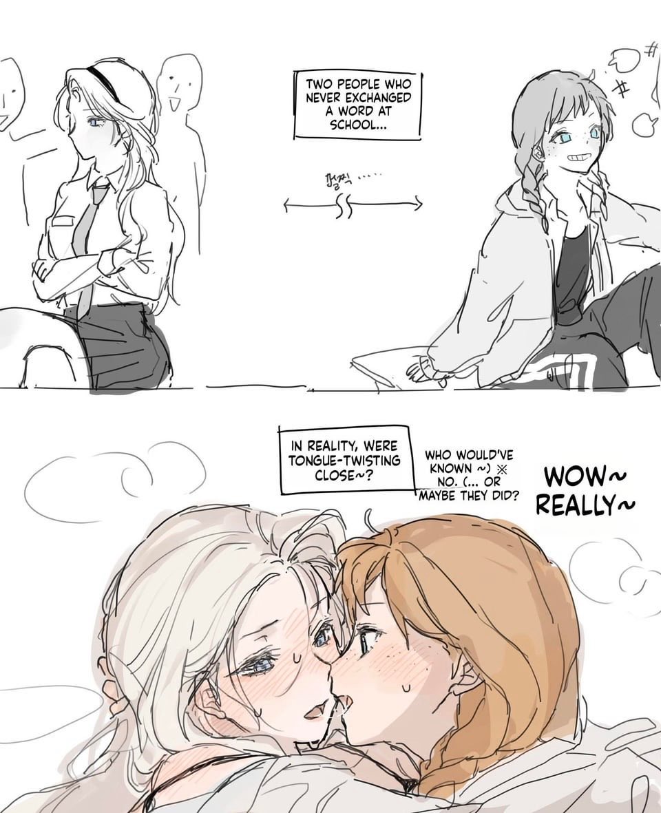 Ririmouto's tweet photo. Elsa x Anna yuri is so peak 

https://t.co/P77LDNYRGR https://t.co/dwpzYNcxc0