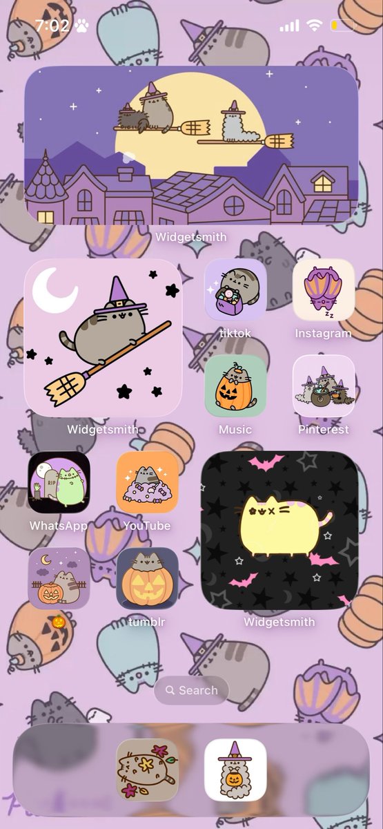 luna_un1corn's tweet photo. NEW PHONE THEME👻🎃 https://t.co/tyaa8gvAN3