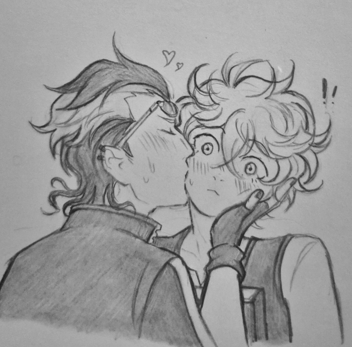 PandoraKuru's tweet photo. Kissy kissy 💜🩵
#Magluck https://t.co/TBNNAc8k2E