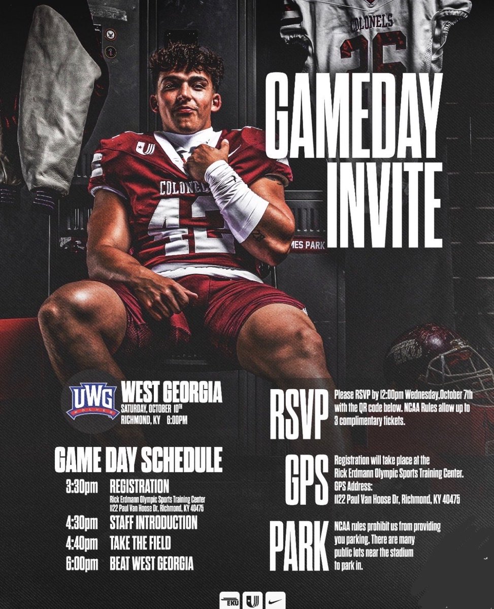 _avian__'s tweet photo. Ready to get down to Richmond this weekend and check out @EKUFootball. Appreciate @Cox83Caleb and the EKU staff for the invite!

@CoachDes_ @CtackettC @J_maineKeyes @Tomcat_football

#E2W #MatterOfPride https://t.co/6BoNLPb2V4