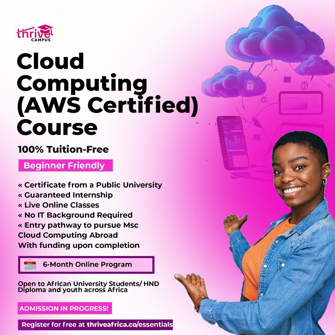Pious_Aboagye's tweet photo. Your laptop can be your office. Your skills can pay in dollars.

Thrive Africa is giving YOU the chance to master high-income digital skills and launch a real career.

Get support to study abroad and land high paying job opportunities

https://t.co/b8jiYC7cfS https://t.co/XD6PLt77ro
