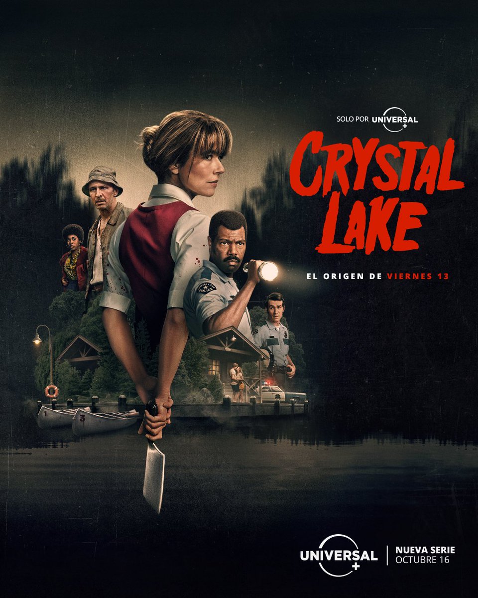 HWDstreet's tweet photo. Todavía hay muchas historias por descubrir para quienes creían que ya lo sabían todo sobre #CystalLake. 

Crystal Lake llega el 16 de octubre a #UniversalPlus. 

#Viernes13 https://t.co/nxwi36GFp5