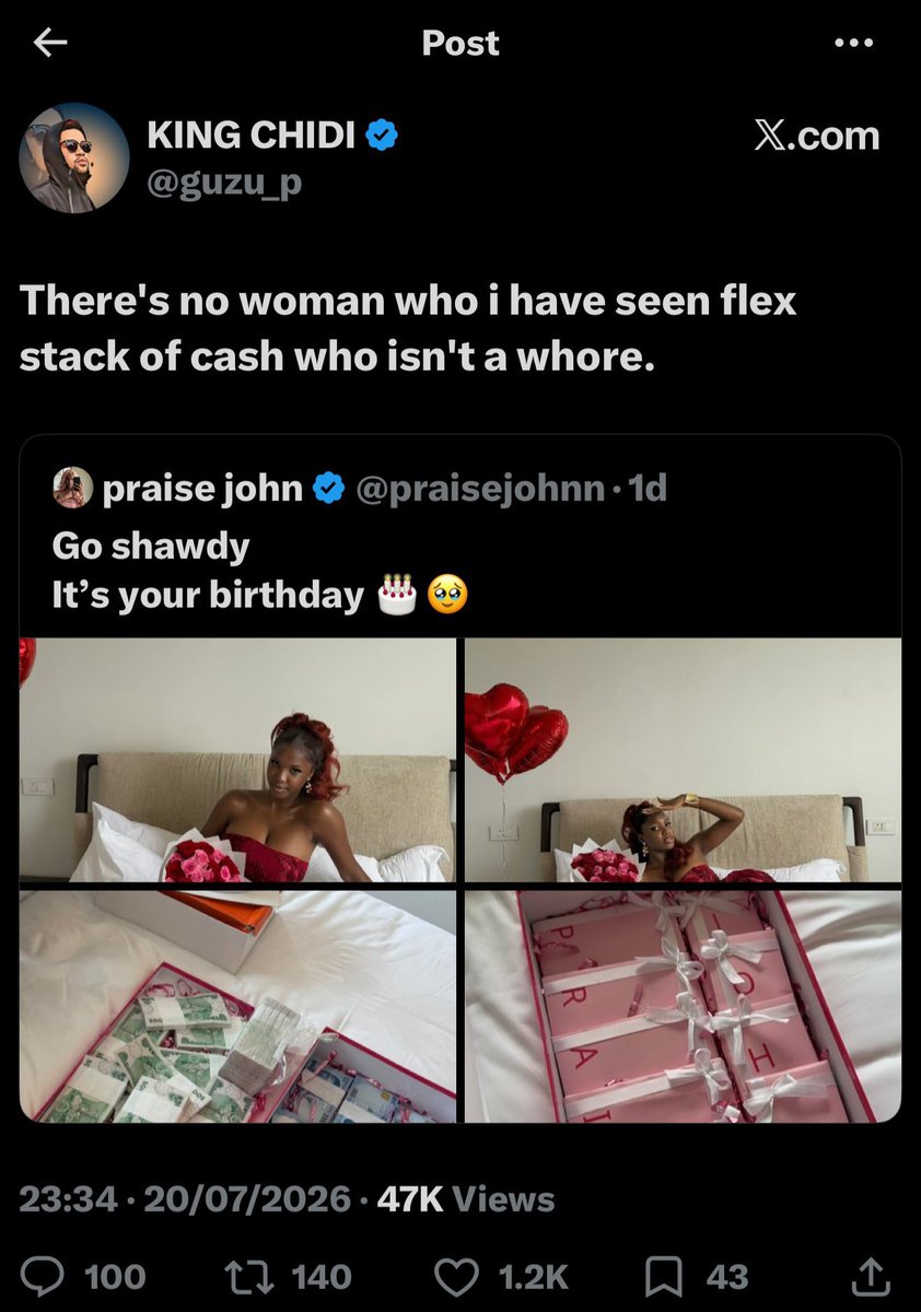 praisejohnn's tweet photo. Unprovoked 
On my birthday https://t.co/GDJEBeUcKX