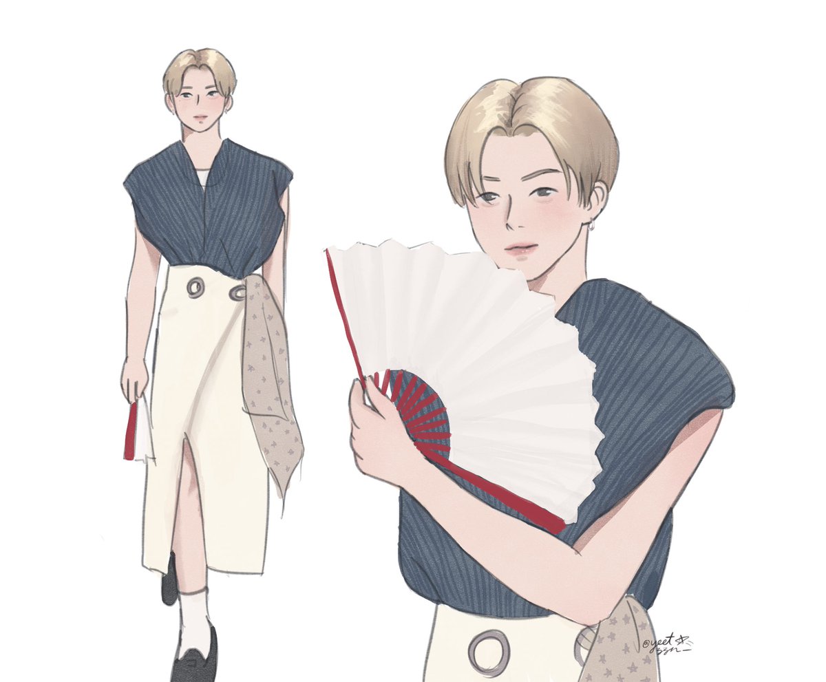 yeetzzn_'s tweet photo. why couldn’t they just have him try on every outfit 😔 https://t.co/5F2DZpbie1