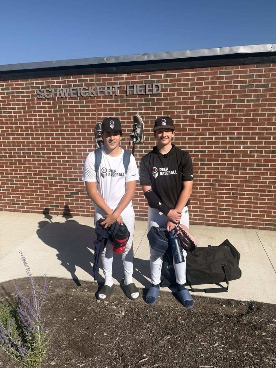 NateKlotzman's tweet photo. Got to face a few teammates this weekend @CharlieWexhs @DBBaseballClub #claydunham https://t.co/2TMfxjANTw