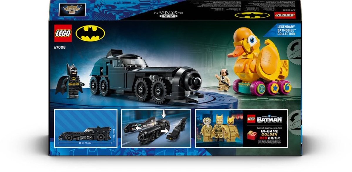 LEGOTtNewsI's tweet photo. The LEGO Batman Returns set includes a Red Brick unlock to make all the suits in #LEGOBatmanGame Gold 

The set is $60 https://t.co/076dZudgvW