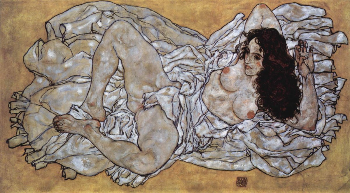 cecchi_giovanna's tweet photo. Egon Schiele https://t.co/mpqzZbx9MG