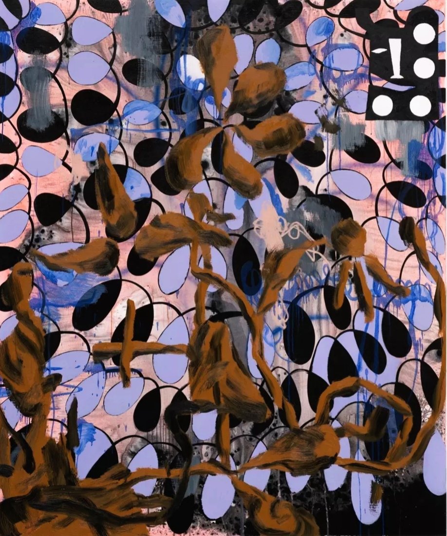 spicol_x's tweet photo. Visual tension and controlled chaos in Menelaos (2024), a powerful piece by German abstract painter Charline von Heyl. 🎨✨
#CharlineVonHeyl #ContemporaryArt #AbstractPainting #ILoveAbstract #AbstractArt https://t.co/rbcC3J4iPz