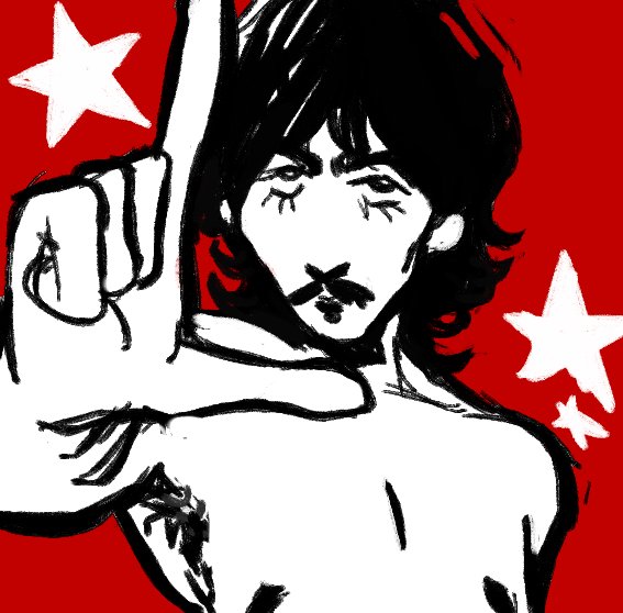marulaamarga's tweet photo. george &amp; raul https://t.co/3UUjEonyLh