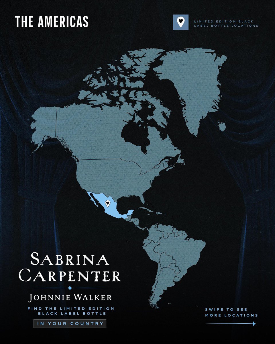 SCdailyupdates's tweet photo. Where to find the new Sabrina Carpenter x Johnnie Walker limited edition bottle. https://t.co/xMPMzDQQq2