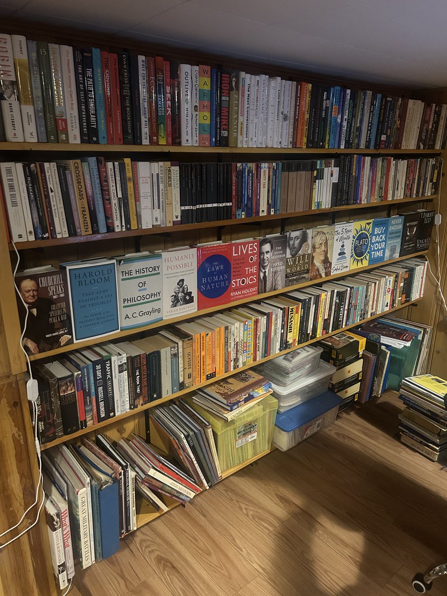 MattKaramazov's tweet photo. I'm not saying that reading great books will solve all your problems. But I'm also NOT not saying that. https://t.co/4axbolWf09