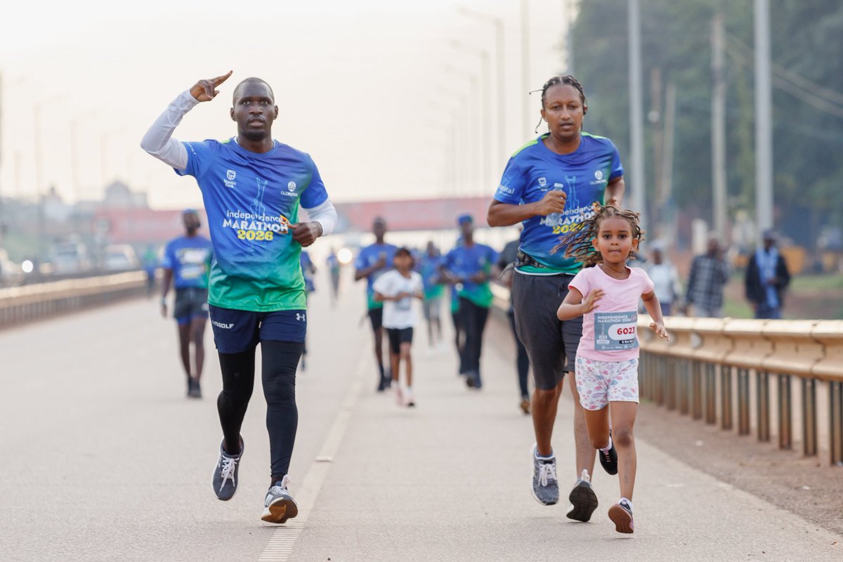 rkabushenga's tweet photo. This is the kind of running experience we at @imarathonug want to see. Those whose best years are ahead of them investing in a healthier lifestyle earlier on. There will be more moments like this on Sunday October 3rd, 2027 on the Northern By Pass. We know our partners are committed to making this happen. Let us continue to #SaveAMother
@stanbicug