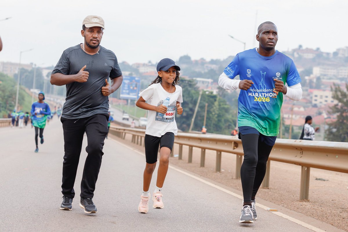 rkabushenga's tweet photo. This is the kind of running experience we at @imarathonug want to see. Those whose best years are ahead of them investing in a healthier lifestyle earlier on. There will be more moments like this on Sunday October 3rd, 2027 on the Northern By Pass. We know our partners are committed to making this happen. Let us continue to #SaveAMother
@stanbicug