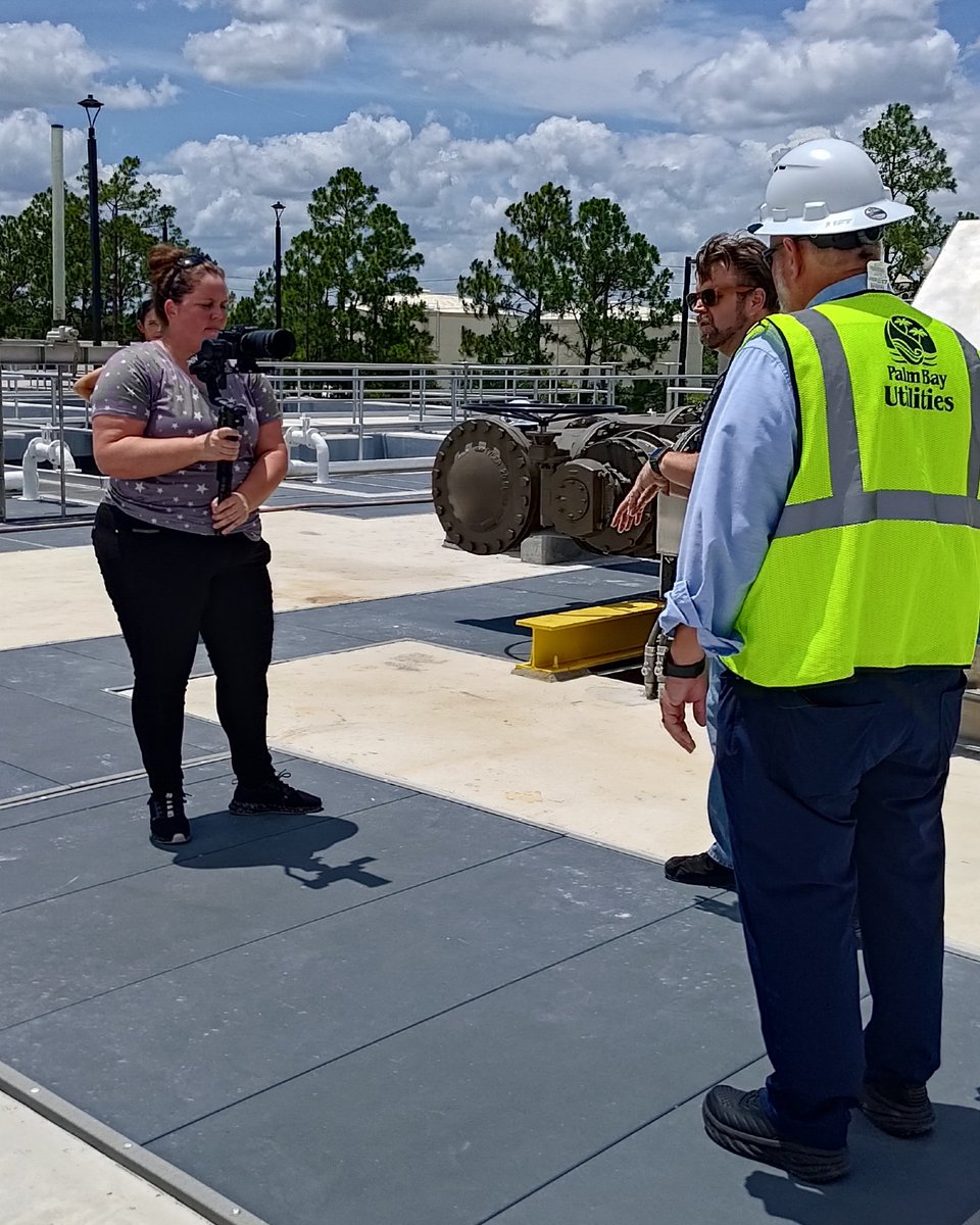 142Productions's tweet photo. We recently joined the City of Palm Bay Utilities team for wet checks at their new Wastewater Treatment Facility as they prepare to bring the facility online. https://t.co/MSwt5ASMIO