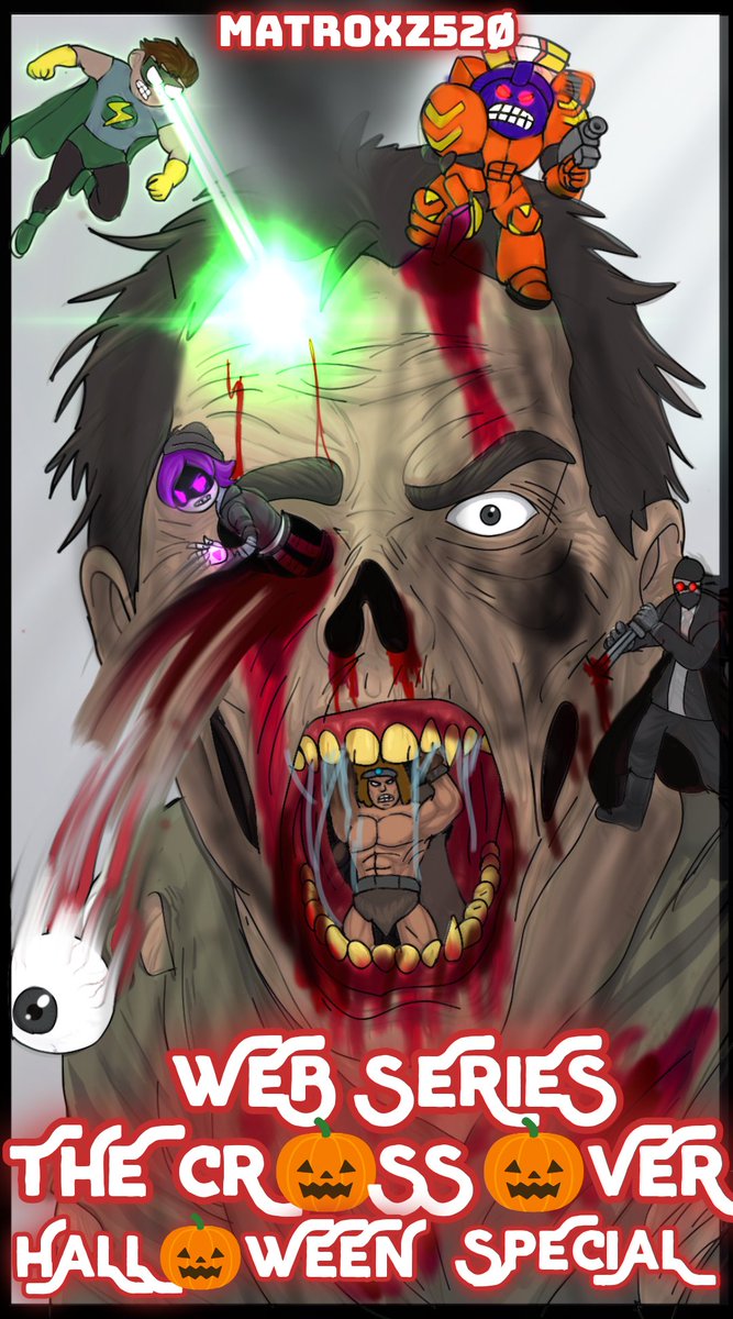 CeppiMatias's tweet photo. #halloween #murderdrones #Happytreefriends #spaceking #ayudamundial #killerbean #meru #bloodybunny #pogonyuto #cliffside #madnesscombat #eddsworld #MORO #punchpunchForever #pachecocarafloja #fanart #comic #webcomic #comics #serie #art #drawing #dibujos #arte 
Web Series Halloween https://t.co/k8TeBqyCUn