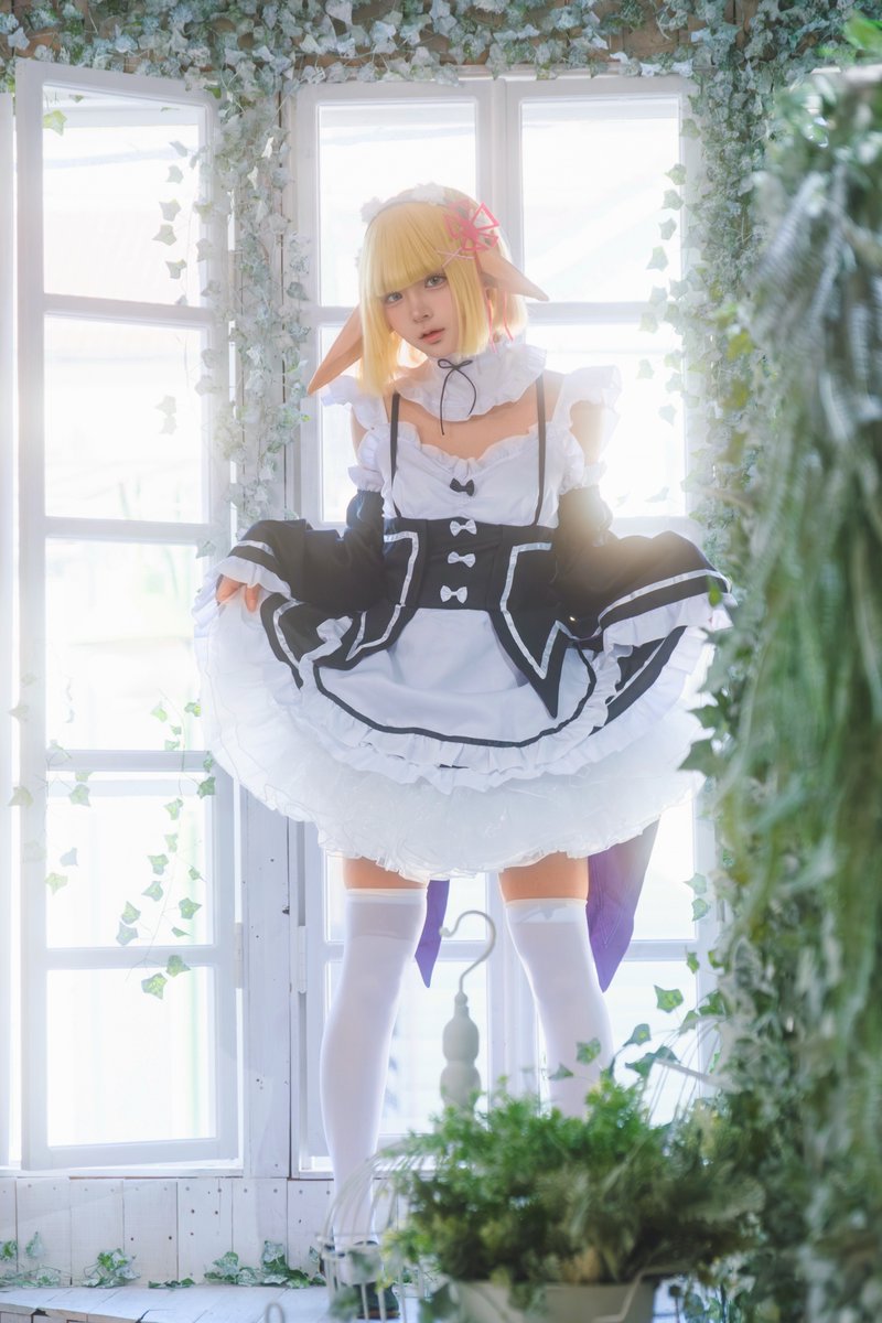 harutoeri's tweet photo. こちら、異世界のレムラムです。

📸@dai_cos4444 https://t.co/S6gwmRKV96