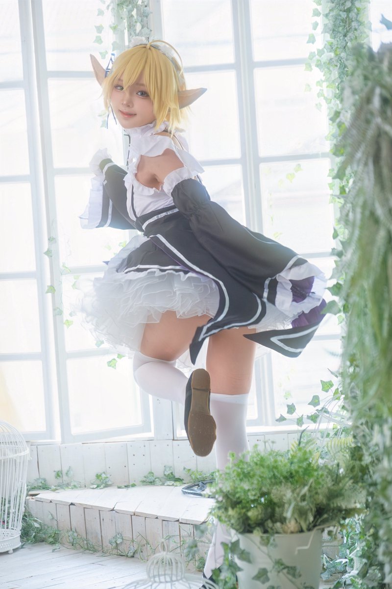 harutoeri's tweet photo. こちら、異世界のレムラムです。

📸@dai_cos4444 https://t.co/S6gwmRKV96