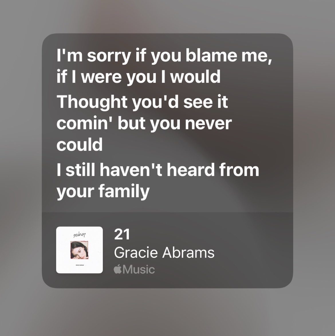 tehejenna's tweet photo. gracie abrams is for the girls who are the problem https://t.co/65aJdsknyL